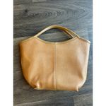 Faux Leather Tan Handbag Photo 2