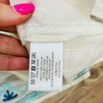 America & Beyond SEA BLUE EMBROIDERED COVER UP KAFTAN swim size Medium Photo 11