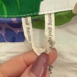 Printfresh  Green and Purple Floral Button Down Shirt Photo 9