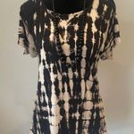 Olive & Oak Black and grey Tie-Dye Women's Top  brand small Photo 0