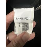 Armani Collezioni Womens LG Black Sparkly Short Sleeve Round Neck Blouse Floral Photo 7