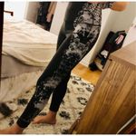 Alo Yoga airbrush leggings crystal black print size xs Photo 2
