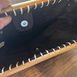 Talbots Vintage Embroidered Floral Cotton Handbag Photo 4