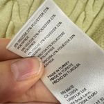 Free People  Yellow Cable Knit Quarter Zip Sweater Vest Womens M Classic Preppy Photo 5