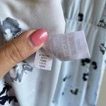 Ann Taylor SHORT SLEEVE DRESS WOMENS SIZE XL BLUE FLORAL PRINT Photo 4