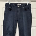 Paige  Jeans Womens 29 Manhattan Dark Blue Indigo Wash Bootcut Stretch Denim Photo 2