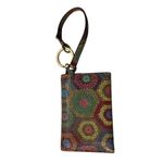 Lodis Calabasas RFID coin Change Purse Used Leather Patterned Photo 7