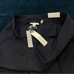 Chico's So Slimming 360 Brigitte Geo Crochet Slim Ankle Pull-On Pants Navy 12T Photo 8