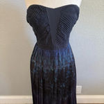 Silence + Noise  Strapless Pleated Maxi Dress Size‎ 8 NWT Photo 2