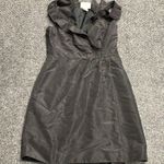 J.Crew Womens Silk Ruffle Dress Cocktail Size 2 Petite Formal Wedding Prom Fancy Photo 0