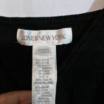 Jones New York Jones Ny Vintage Elegant Black Knit Sweater Tank Top Size 1X Photo 5
