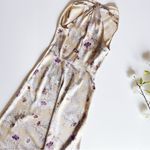 Vince NEW  Wild Flower Cowl Neck A-Line Midi Dress Photo 6