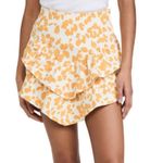 MOTHER Denim Mother Leopard Print The Ruffle Mini Skirt Photo 9