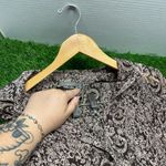 Apt. 9  Y2K Style Sheer Flowy Paisley Laced Blouse Photo 2