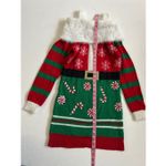 Major Label Group Christmas Elf Sweater Dress XS Holiday Knit Photo 5