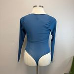 SKIMS  Blue Long Sleeve Bodysuit - New - Size 2x Photo 3