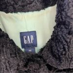 Gap  Vintage Black Faux Fur Jacket Photo 11