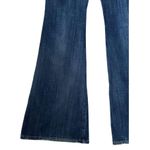 Hudson  Distressed Dark Wash Flare Leg Jeans Size 27 Photo 3