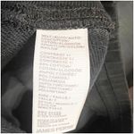 James Perse Women's Joggers Cotton Pants Black Ankle Cuffs Pockets Size 1 Photo 5