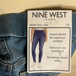Nine West  Getty Heidi Pull On Size Ten Medium Wash Jeans Photo 8