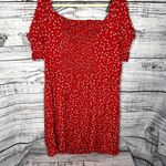 City Chic  Rain Blossom Red Floral Dress NWT XXL Photo 4