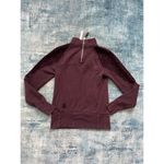 Lululemon  Floral Flock Pullover in Black Cherry Size 4 Photo 8