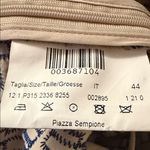 Piazza Sempione  Geometric Blue and Cream pants Photo 10