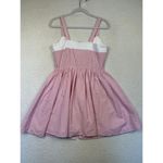 Vintage Brigette Bardot X La Redoute Pink Gingham Mini Y2K Babydoll SundressREAD Size 8 Photo 2