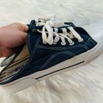 Soho Vintage Y2K  denim slip on lace up tennis shoes sneakers Photo 3