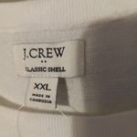 J.Crew XXL Cotton Sleeveless Pullover Light Sweater Top New White Photo 5