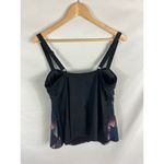 Ulla Popken Patterned Tankini Top Size 20 Black Photo 4