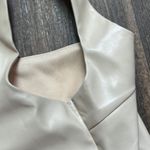 Sorella Faux Leather Nude Dress Size M Photo 3