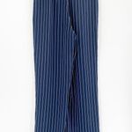 Babaton Sadiki Wide Leg High Waisted Blue Striped Pants Size 0 Photo 2