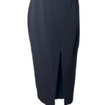 Likely  Nolita Mesh One-Shoulder Midi-Dress in Black sz 0 Photo 3