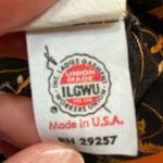 Vtg 90s hunters run baroque print blazer Black Size M Photo 4