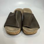 Chocolat Blu  Myra platform‎ wedge sandals leather neutral casual women’s size 8 Photo 1