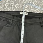 Abercrombie & Fitch NWT The Super Skinny Ankle Black Coated Criss Cross 34/18 Photo 7