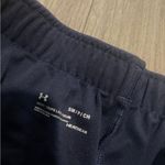 Under Armour  Women's Athletic Shorts in Navy and White Photo 1