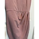Lulus  Dusty Pink Formal Dress Medium Spaghetti Strap Wrap Dance M Photo 4