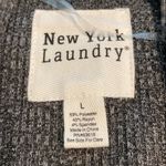 New York Laundry  WOMENS CARDIGAN size L color gray brand new length 30” Photo 6