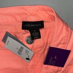 Lane Bryant NWT Size 20 Neon Pink Colored Denim 5 Pocket Jean Capris Photo 2