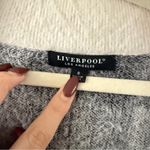 Liverpool  black plaid cardigan Photo 3