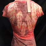 Romeo + Juliet Couture Romeo & Juliet Orange Short Sleeve Graphic Print Tee Shirt L NEW Photo 4