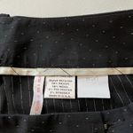 Tom K Nguyen Black Dot and Lace Embellished Wide Leg Trouser Pants NEW Y2K Sz 10 Photo 4