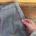 Pendleton  Wool Silk Blend Midi Blue and White Herringbone Pencil Skirt Sz 4 💚🍄 Photo 6