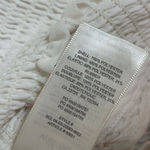 Aritzia Wilfred Wistful white Blouse - V neck sheer sleeves smocked bodice M Photo 10