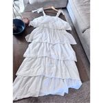 Victoria Dunn White Eyelet Bennet Maxi Dress Size XLarge Photo 7