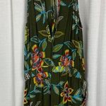 Loft Beach Green Bright Floral Keyhole Romper Sz.S NWT Photo 10