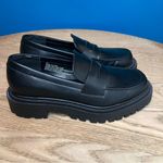 American Eagle  AE Chunky Lug Sole Platform Loafers Platform Women’s 8.5 Black Photo 1