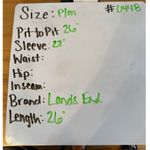 Lands' End Terry Cardigan Sweater Draped Open Front Mushroom Medium Petite Brown Size undefined Photo 6